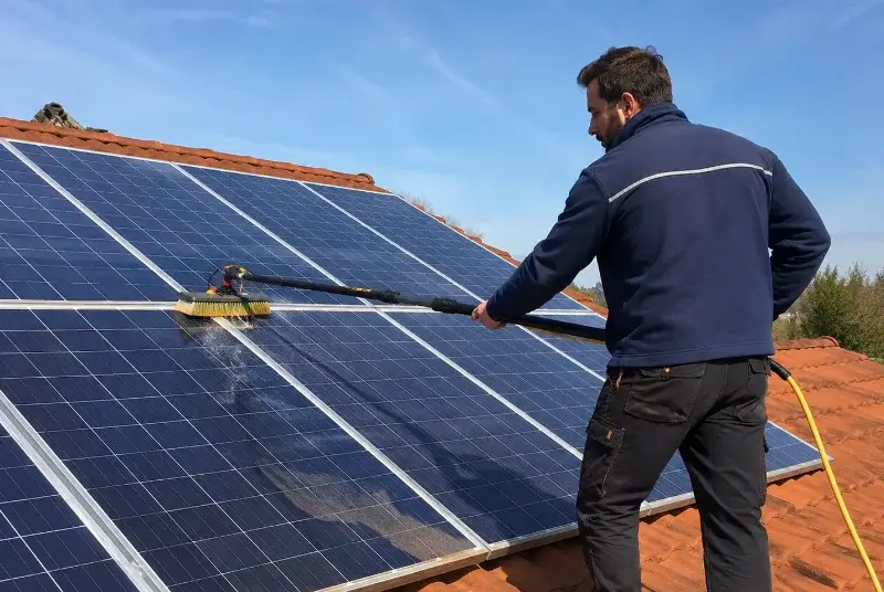 Nettoyage et entretien de panneaux solaires en Gard